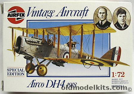 Airfix 1/72 Airco DH-4 1918 Leckie - Special Edition, 01079 plastic model kit